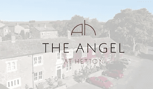 The Angel Hetton Logo and Building. Michael Wignall Michelin Star