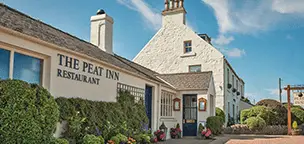 The Peat Inn - Front Elevation - Michelin Star restaurants Scotland