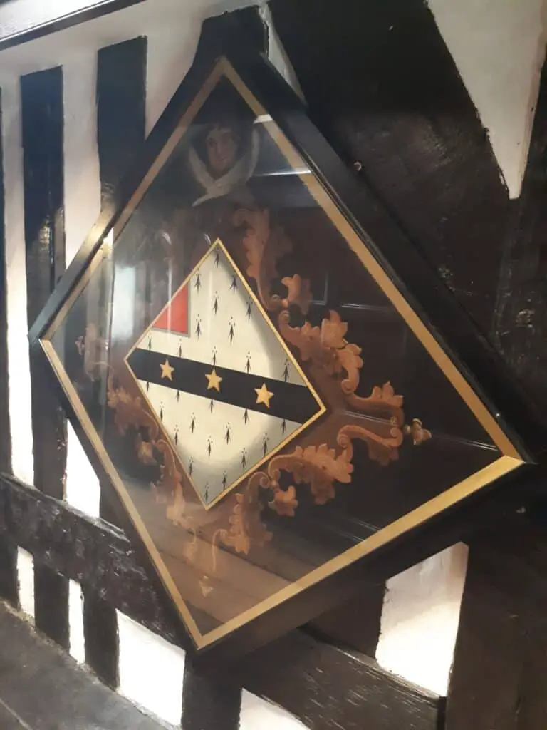 Anne Lister's Funeral Hatchment of 1840