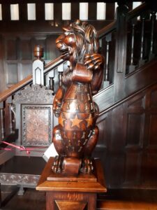 Lister Lion at Shibden Hall Halifax - with 3 Stars 
