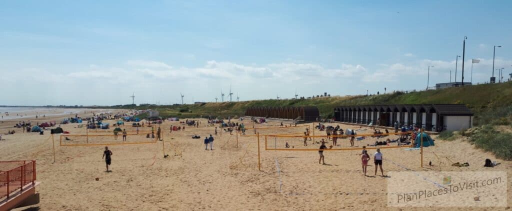 Visit Bridlington - Beach Volley Ball and Bridlington Beach Chalets