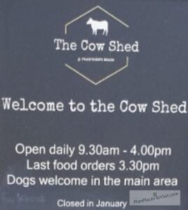 Cow Shed Cafe at Fraisthorpe opening times