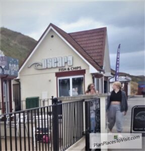 Saltburn Oscars Fish and Chips