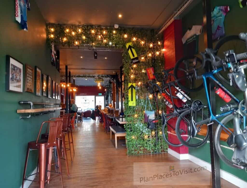 Mail Bar Brighouse has a cycle workshop