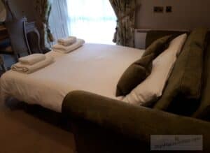 Wynyard Hall Hotel Mount Stewart Suite Sitting Room with Sofa Bed