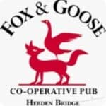 Fox & Goose Hebden Bridge Sign