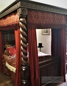 Anne Lister's Bedroom at Shibden Hall, Anne Lister's Home - Anne Lister Birthday Week Festival
