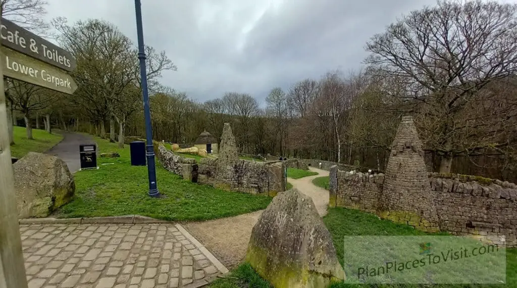 Shibden Park Dry Stone Wall Exhibition Entrance Cairns and Gates
