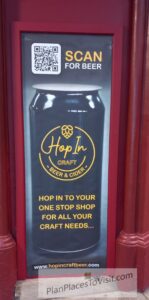 Hop In Craft Beer and Cider Shop in Halifax Borough Market