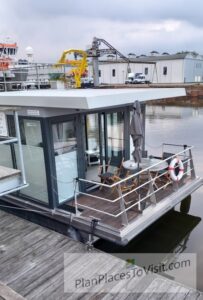 Visit Bremerhaven House Boat Hausboot Lobster near Best Western Plus Schaufenster Fischereihafen