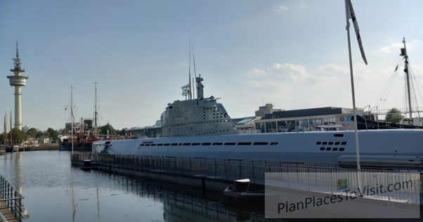 Visit Bremerhaven U-Boat Submarine Museum and Bremerhaven Radar Tower